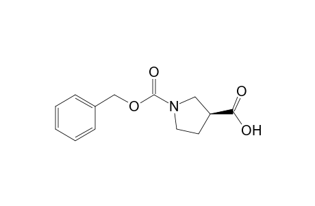 (3S)-1-benzyloxycarbonylpyrrolidine-3-carboxylic acid