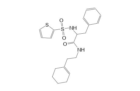 N-[2-(1-cyclohexen-1-yl)ethyl]-3-phenyl-2-[(2-thienylsulfonyl)amino]propanamide