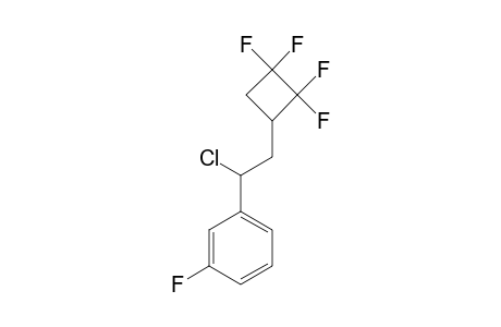 1-[1-Chloro-2-(2,2,3,3-tetrafluorocyclobutyl)ethyl]-3-fluorobenzene