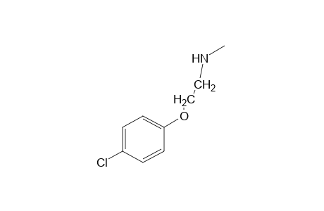 2-(p-chlorophenoxy)-N-methylethylamine