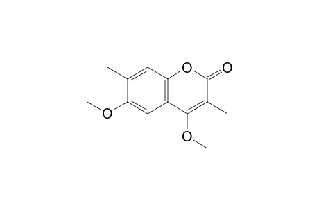 4,6-Dimethoxy-3,7-dimethylcoumarin