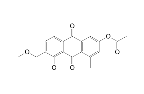 6-Acetoxy-1-hydroxy-2-methoxymethyl-8-methylanthraquinone