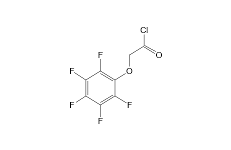 (Pentafluorophenoxy)acetyl chloride