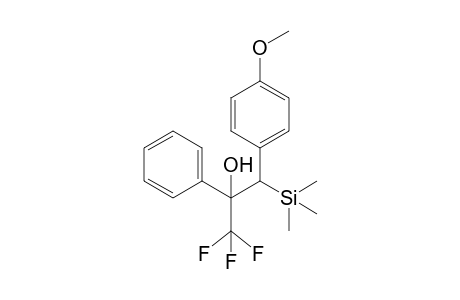 1-Phenyl-1-(trifluoromethyl)-2-(trimethylsilyl)-2-(p-methoxyphenyl)ethanol isomer