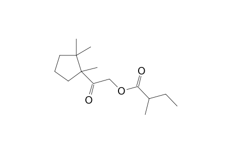 [2-oxo-2-[1,2,2-trimethylcyclopentyl]ethyl] 2-methylbutanoate