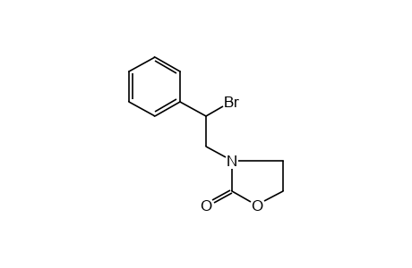 3-(beta-bromophenethyl)-2-oxazolidinone