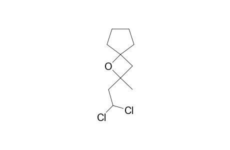 2-(2,2-DICHLOROETHYL)-2-METHYL-1-OXASPIRO-[3.4]-OCTANE