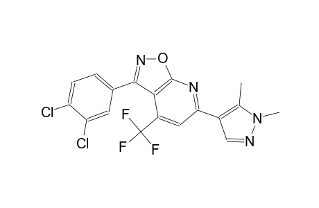 isoxazolo[5,4-b]pyridine, 3-(3,4-dichlorophenyl)-6-(1,5-dimethyl-1H-pyrazol-4-yl)-4-(trifluoromethyl)-