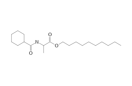 l-Alanine, N-(cyclohexylcarbonyl)-, decyl ester