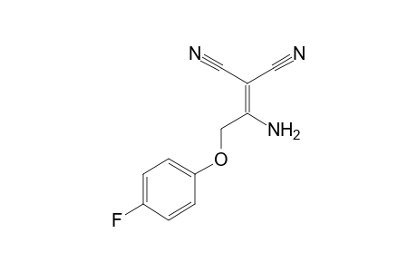 [1-AMINO-2-(p-FLUOROPHENOXY)ETHYLIDENE]MALONONITRILE