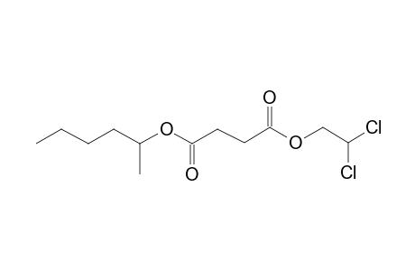 Succinic acid, 2,2-dichloroethyl 2-hexyl ester