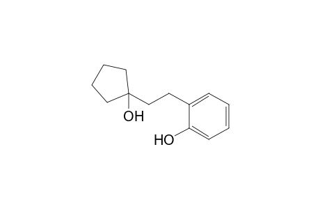 2-[2-(1-Hydroxycyclopentyl)ethyl]phenol