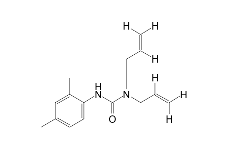 1,1-diallyl-3-(2,4-xylyl)urea
