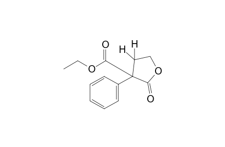 2-oxo-3-phenyltetrahydro-3-furoic acid, ethyl ester