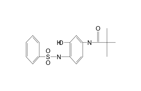 4'-(benzenesulfonamido)-2,2-dimethyl-3'-hydroxypropionanilide
