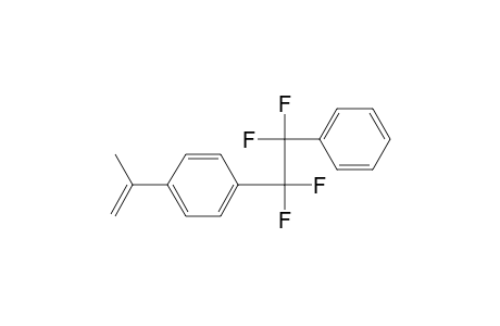 1-(1-Methylethenyl)-4-(1,1,2,2-tetrafluoro-2-phenylethyl)benzene