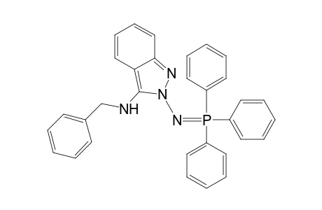 3-(BENZYLAMINO)-2-[(TRIPHENYLPHOSPHORANYLIDENE)-2-AMINO]-2H-INDAZOLE