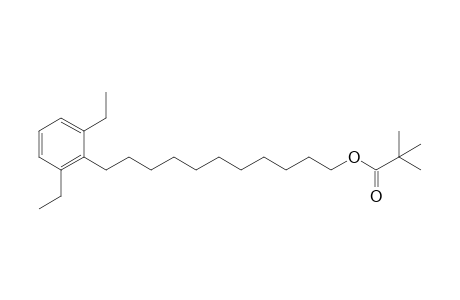 11-(2,6-Diethylphenyl)undecyl pivalate