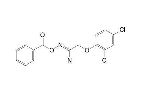 (1Z)-N'-(Benzoyloxy)-2-(2,4-dichlorophenoxy)ethanimidamide