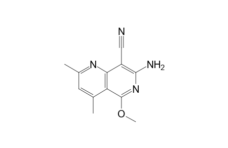 7-AMINO-8-CYANO-2,4-DIMETHYL-5-METHOXY-1,6-NAPHTHYRIDINE