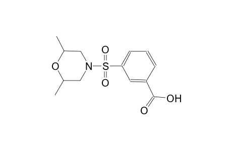 benzoic acid, 3-[(2,6-dimethyl-4-morpholinyl)sulfonyl]-