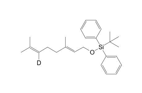 (E)-[6-2H]-tert-Butyl[(3,7-dimethylocta-2,6-dien-1-yl)oxy]diphenylsilane