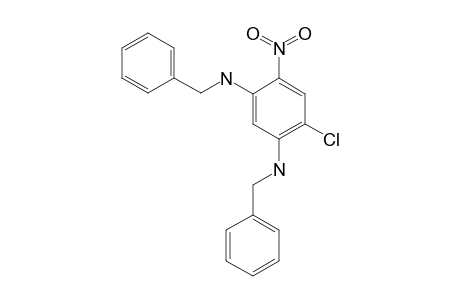 4-chloro-N,N'-dibenzyl-6-nitro-m-phenylenediamine