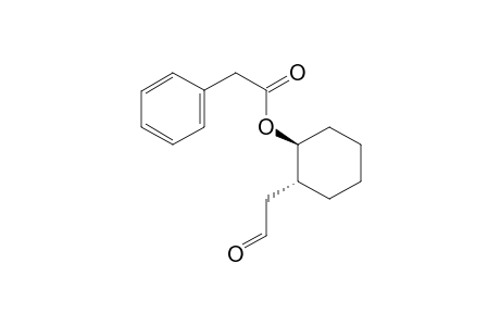 (1S,2R)-2-(2-oxoethyl)cyclohexyl 2-phenylacetate