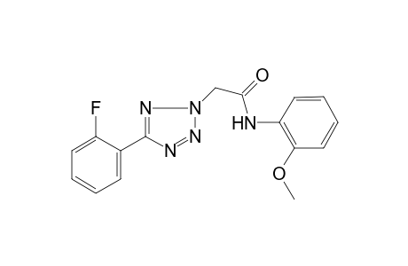 2-[5-(2-Fluoro-phenyl)-tetrazol-2-yl]-N-(2-methoxy-phenyl)-acetamide