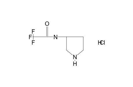 (3R)-(+)-N-(3-pyrrolidinyl)-2,2,2-trifluoroacetamide, monohydrochloride