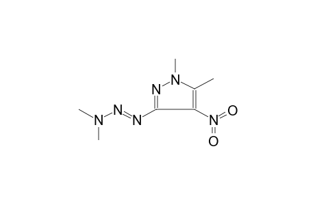 1-(4-NITRO-1,5-DIMETHYLPYRAZOL-3-YL)-3,3-DIMETHYLTRIAZENE