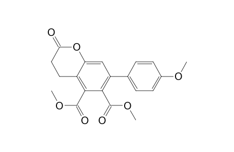 DIMETHYL-7-(PARA-METHOXYPHENYL)-2-OXOCHROMAN-5,6-DICARBOXYLATE