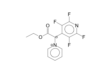 PYRIDINIUM ETHOXYCARBONYL(TETRAFLUORO-4-PYRIDYL)METHYLIDE