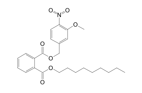 Phthalic acid, 3-methoxy-4-nitrobenzyl nonyl ester