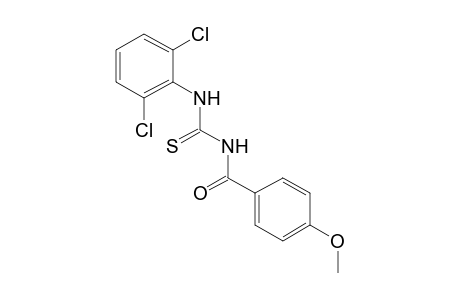 1-(p-anisoyl)-3-(2,6-dichlorophenyl)-2-thiourea