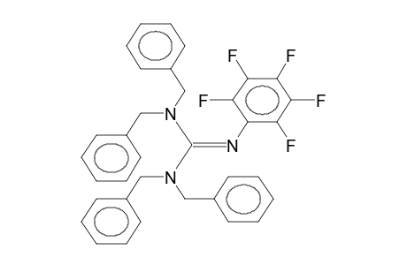 N-PENTAFLUOROPHENYL-N',N',N,N-TETRABENZYLGUANIDINE