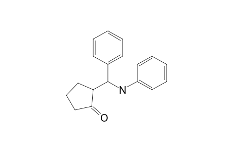 2-[Anilino(phenyl)methyl]cyclopentanone