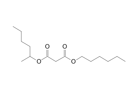 Malonic acid, hexyl 2-hexyl ester