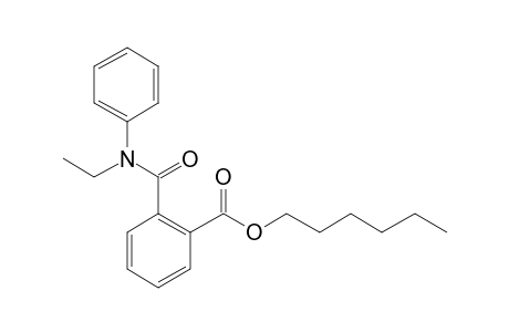 Phthalic acid, monoamide, N-ethyl-N-phenyl-, hexyl ester