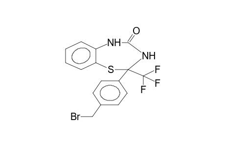 2-TRIFLUOROMETHYL-2-(4-BROMOMETHYLPHENYL)-1,3,5-BENZOTHIADIAZEPIN-4-ONE