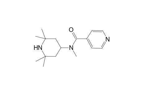 Pyridine-4-carboxamide, N-methyl-N-(2,2,6,6-tetramethyl-4-piperidinyl)-