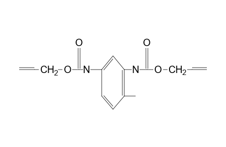 (4-methyl-m-phenylene)dicarbamic acid, diallyl ester