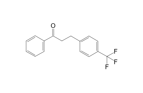 1-Phenyl-3-(4-(trifluoromethyl)phenyl)propan-1-one