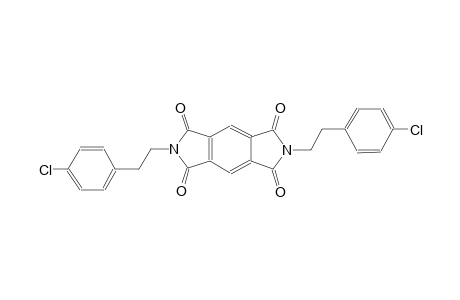 2,6-bis[2-(4-chlorophenyl)ethyl]pyrrolo[3,4-f]isoindole-1,3,5,7(2H,6H)-tetrone