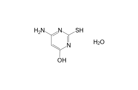 6-Amino-2-sulfanyl-4-pyrimidinol hydrate