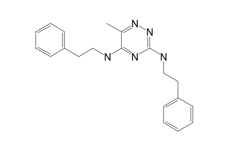 3,5Bis(iphenethylamino)-6-methyl-1,2,4-triazine