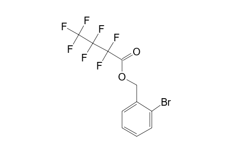 2-Bromobenzyl alcohol, heptafluorobutyrate