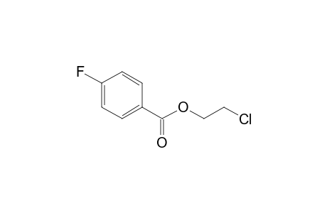 4-Fluorobenzoic acid, 2-chloroethyl ester