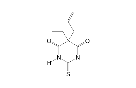 5-ethyl-5-(2-methylallyl)-2-thiobarbituric acid