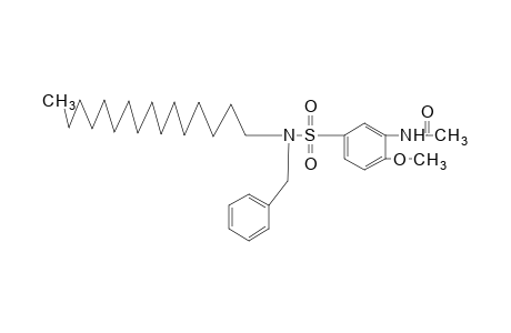 5'-(benzylhexadecylsulfamoyl)-o-acetanisidide